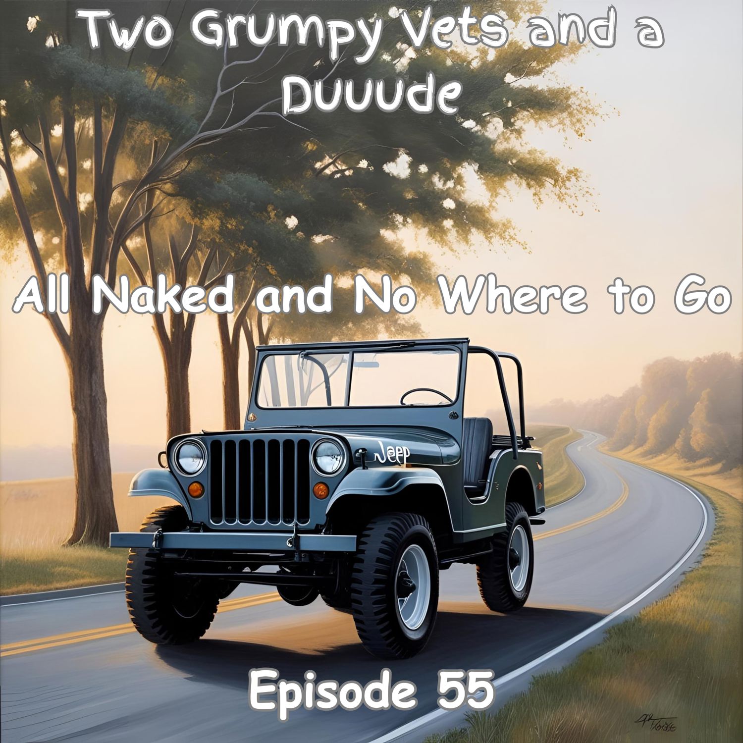 All Naked and No Where To Go
